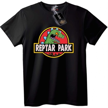 NOONEBRAND Тениска Парк на Рептар - L, Black
