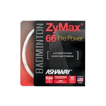 Ashaway ZyMax 66 Fire 10m