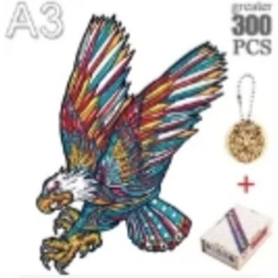 Дървен пъзел - Орел 300 части