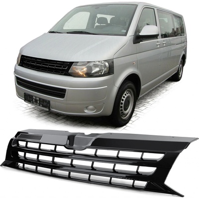 Maska Volkswagen Transporter T5 (2009-2015) - černá lesklá