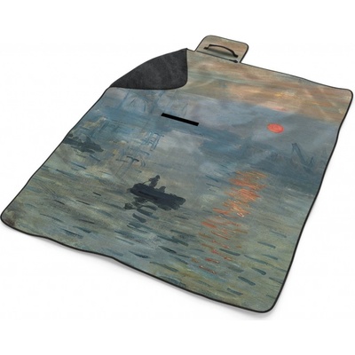 Sablio Plážová deka Impresia východ slnka Claude Monet