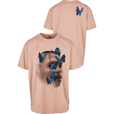 Mister Tee Тениска Le Papillon Oversize Tee amber XXLUB-MT1899-00915 - Тъмносив, размер L