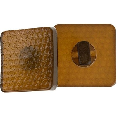 Bellatex Knoflík sada 3 ks 1,8x1,8 mm zlatá