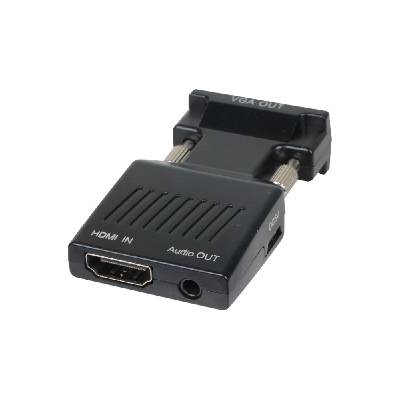 Адаптер VCom HDMI F / VGA M with Audio - CA336A (CA336A)