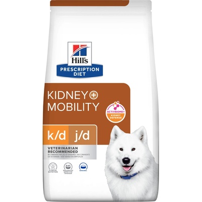 Hill's Prescription Diet K/D & Mobility Starostlivosť o obličky granule pre psov 1,5 kg