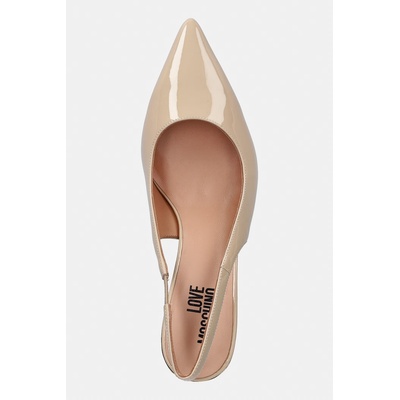 Love Moschino Кожени обувки с тънък ток Love Moschino (JA10336G1OIH0104)