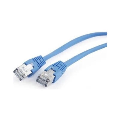 Gembird PP22-0.5M/B patch, CAT5e, FTP, 0.5m, modrý