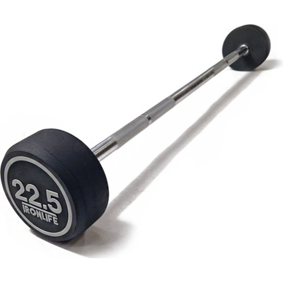 IRONLIFE Pro Style Coated Barbell Straight Bar 22,5 kg