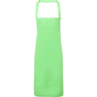 Premier Workwear Zástěra s laclem z biobavlny bez kapsy PR102 Apple Pantone 360 60x87cm