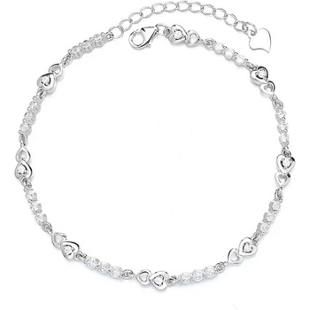 Silenti Jewelry Сребърна гривна "Бурност