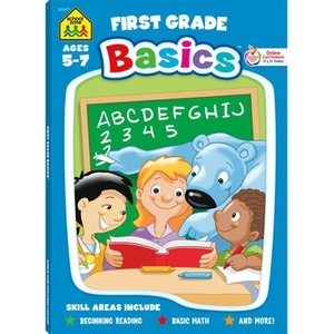 School Zone First Grade Basics 96-Page Workbook | Joan Hoffman (ISBN: 9781601591623)