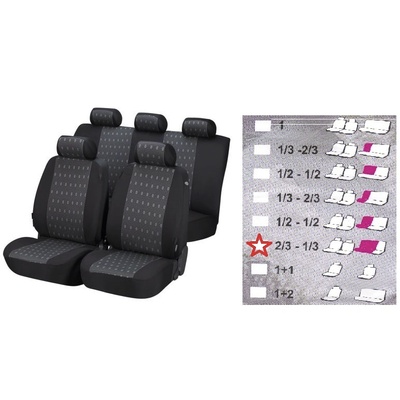 Тапицерия Elegance № 6 (2/3-1/3) VW