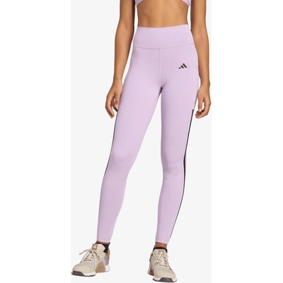 adidas OPTIME 3-STRIPES FULL-LENGTH 1/1 Fialová Čierna