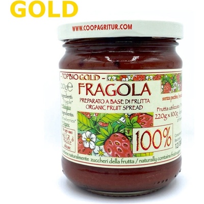 Agritur Gold Jahodový džem Top Bio 210 g