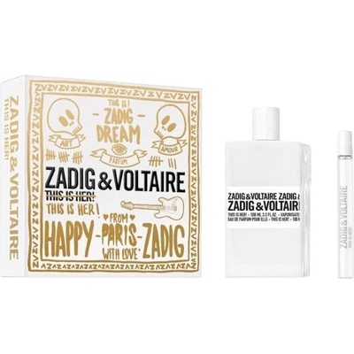 Zadig & Voltaire This is Her Подаръчен комплект за жени EDP 100 ml + EDP 10 ml