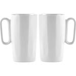 Vialli Design Бели глинени чаши в комплект от 2 бр. 330 ml Fuori - Vialli Design (5901638730152)