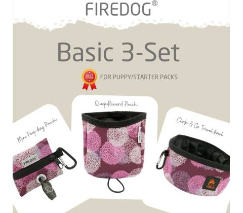 Firedog Basic 3-Set Berry Dandelion