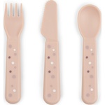 Done by deer Детски прибори за хранене Foodie Happy Dots розови 3 части (1236521)
