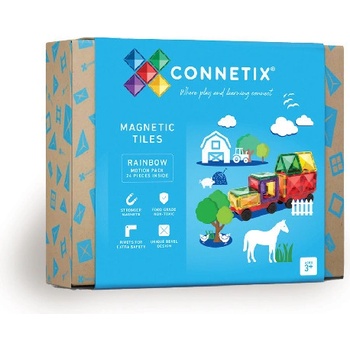 Connetix Rainbow Motion Pack 24 ks