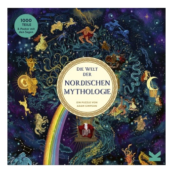 Laurence King Verlag GmbH Die Welt der nordischen Mythologie | Adam Simpson, Sarah Pasquay
