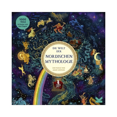 Laurence King Verlag GmbH Die Welt der nordischen Mythologie | Adam Simpson, Sarah Pasquay