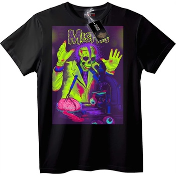 NOONEBRAND Тениска Mish Lab Череп - 3XL, Black
