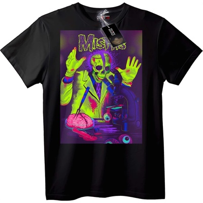 NOONEBRAND Тениска Mish Lab Череп - 3XL, Black