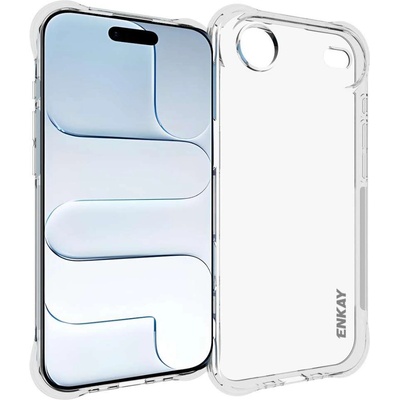 Apple iPhone 17 Air Удароустойчив ENKAY Силиконов Калъф и Протектор