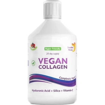 Swedish Nutra Vegan Collagen 10 000 mg | With Hyaluronic Acid , Vitamins and Minerals [500 мл]