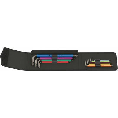 Wera Sada imbusových kĺúčov Hex-Plus Multicolour Imperial 1 9 dielna 05022639001