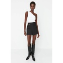 Trendyol black Short Skirt čierna