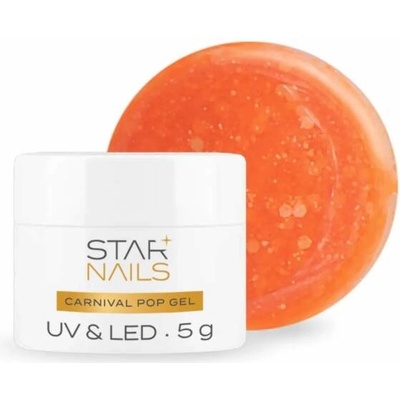 Starnails Uv Led gel Carnival Pop Mango Madness efektový gel 002 5ml