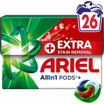 Ariel +Extra All in1 Pods prací kapsle pro extra odstranění skvrn 26 PD