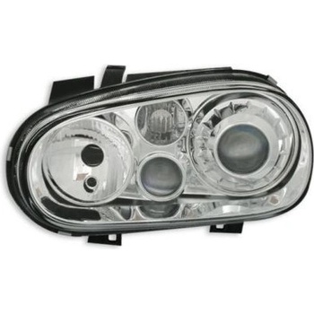 Depo Кристални фарове golf iv r32 - хром