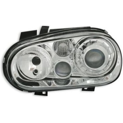 Depo Кристални фарове golf iv r32 - хром