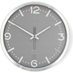 Nedis CLWA7226SS - Стенен часовник Ø 30, 5 см 1xAA матов хром/сив (NE0811)