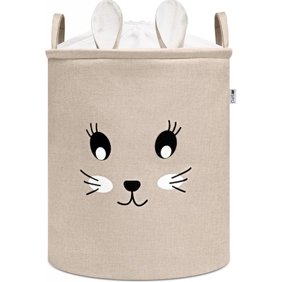 SIPO Koš XL uzavíratelný Rabbit béžový 63 L – Zboží Mobilmania