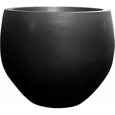 Pottery Pots Kvetináč Jumbo Orb, čierna, 114 x 133 cm