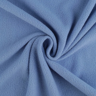 Pro Háčkování Látka polar fleece světle modrý