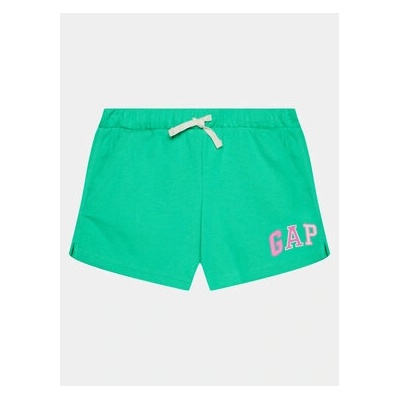 Gap Спортни шорти 890932 Зелен Regular Fit (890932)