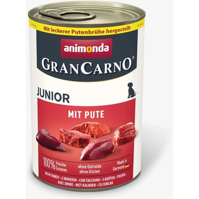 Animonda Gran Carno Junior s morčacím 400 g