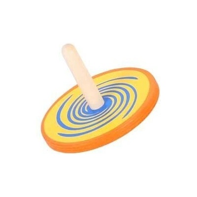 Bigjigs Toys barevná káča 1 ks žlutá
