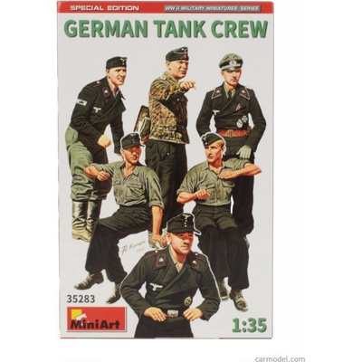 Miniart Figures Soldier Military German Tank Crew 1:35