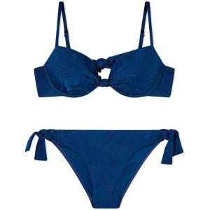 Giorgio Armani EW000785_AF20241 bikini - Blue (Ink Monstera)