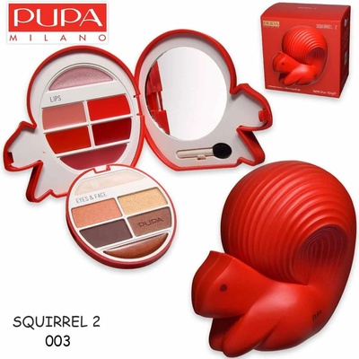 Pupa Squirrel 2 Make Up Set 010264A003 грим палитра за очи и устни 10.4g