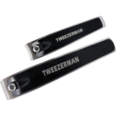 Tweezerman Stainless Steel Nail Clipper kleštičky na nehty rukou i nohou 2 ks