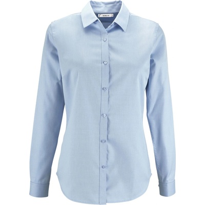 SOĽS Brody Women Dámska košeľa s dlhým rukávom SL02103 Sky blue