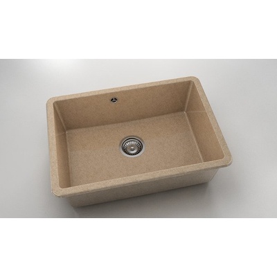 FAT Мивка за долно вграждане Vanguard 236, Granicite, 860 Pink pastel, с включен сифон