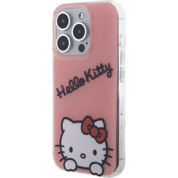 Hello Kitty IML Daydreaming Logo Apple iPhone 15 Pro Max, ružové
