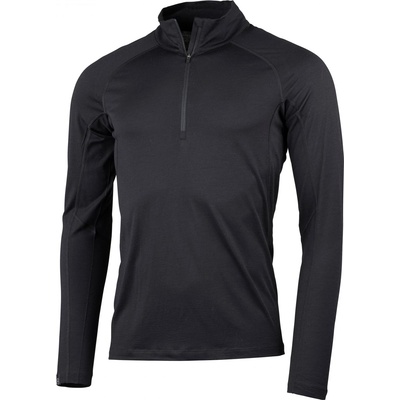 Lundhags Мъжко мериносово термобельо Lundhags Gimmer Merino Light 1/2 Zip Merino base layer - Black - размер XL (015-0950-0214)